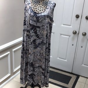 Dream Dance Dress Sleeves Less plus size 2X